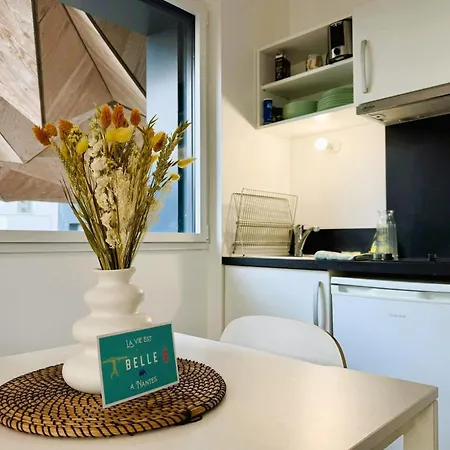 Le Petit Tryo - Studio Lumineux, Gare Sud Apartament Nantes